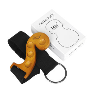 IRIN | Cello Endpin Anchor with Adjustable Strap Non-Slip Floor Protector for Cello & Double Bass Secure for Practice & Performance