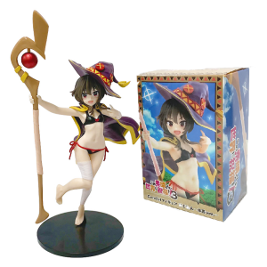 Bandai | 2026 New Gods Blessing on This Wonderful World 18cm Megumin Action Figure Cute Figurine For Girls Birthday Gift