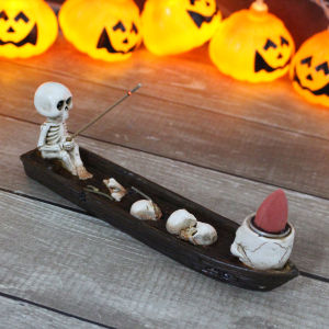 Bộ 3 Đồng Hồ Thơm Thuyền Nhựa Hàng Thủ Công Bộ Cho Halloween Hương Thơm Không Khí Trong Lành Trang Trí Phòng Khách