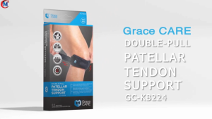 Đai Cố Định Khớp Gối Dưới Xương Bánh Chè Grace Care KB224 – Hỗ Trợ Vận Động Giảm Đau (1 Cái)