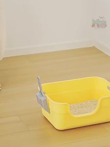 Cat Litter Box Extra Large Cat Toilet Litter Tray Bekas Pasir Kucing Cat Litter Bekas Berak Kucing 猫砂盆