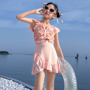 Bộ Đồ Bơi Trẻ Em Công Chúa Nhanh Khô Dễ Thương Bộ Đồ Bơi Hai Mảnh Cho Bé Gái Bộ Đồ Bơi Có Quần an Toàn Bên Trong