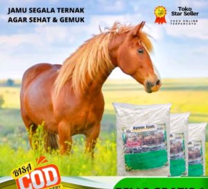 jamu extra gula penggemuk kuda sapi kambing nyeor ejuh kemasan 500gram