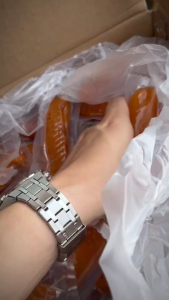 มันหนึบสีสวย ขนาด250กรัมมีสองตระกร้า2ห่อ และมันหนึบตระกร้า 1 ห่อ 250g