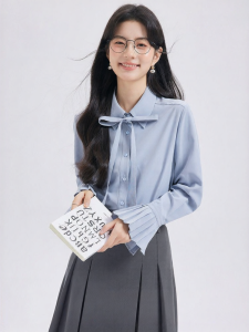 French Bow Commuter Shirt