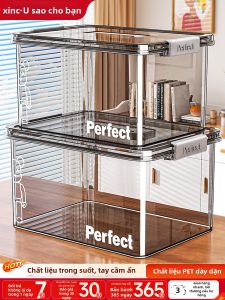 XINGYOU | Transparent Storage Box Snack Toy Organizer With Lid