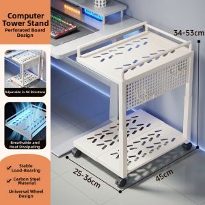 Mobile Multi-layer Storage Shelf