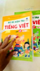 Sách - Combo Bộ đề kiểm tra Tiếng Việt lớp 2 tập 1+2 (BT)