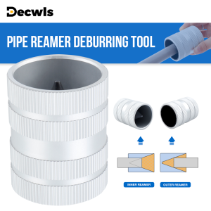 2 Models Pipe Reamer Tool Burrs Remover Internal & External Trimmer Reamer Cleaning For Copper/PVC Pipe & Air Conditioning Pipe