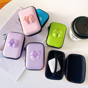 Cute Butterfly Mini Storage Bag for Airpods Earphones USB Cable & Accessories Waterproof 3D EVA Storage Box Portable Charger Coin & Data Cable Organizer⚡PH deliveryIn stock⚡