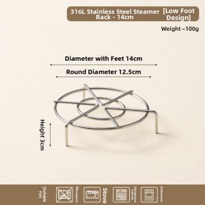 CHUANGSHUNFU | Stainless Steel 316L Steam Stand
