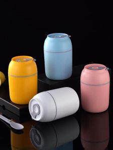 PDM Premium 304 Stainless Steel Insulated Breakfast Cup Portable Oatmeal Cup Thermal Jar with Spoon 450ml 保温早餐杯