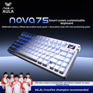 AULA | Wireless Bluetooth Mechanical Gaming Keyboard Tri-Mode