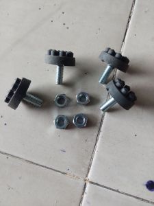 chân tăng cao su chân bàn máy chân bàn học tập bàn làm việc chân võng chân tăng cao su 4cái M10 mmx3cm coy tán