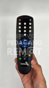 Remot Remote Receiver Parabola Topas Tv / K-Vision C1000 Original