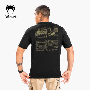 Venum venum fangs เสื้อยืดคอกลมสำหรับผู้ชายเสื้อยืดแขนสั้นใส่เล่นกีฬาวิ่งฝึกซ้อมใส่ในชีวิตประจำวัน