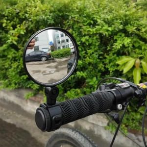 MIANSA Kaca Plastik Spion Sepeda Listrik Model Karet Bar End Jalu HF00