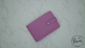 กระเป๋าใส่สมุดบัญชีธนาคาร สมุดใส่บัญชีธนาคาร ซองใส่สมุดบัญชีธนาคาร book bank holder แนวนอน