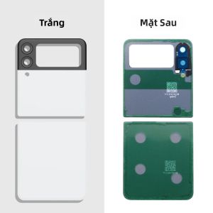 Phần Vỏ Lưng Nắp Lưng Mặt Kính Khay Pin Sửa Chữa Cho Samsung Z Flip 3 5G SM-F711 Dành Cho Vỏ Và Khung Điện Thoại Di Động