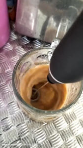 BREWISH 3 Speed Electric Milk Frother Rechargeable Bakery Egg Whisk Head Handheld Battery Operated Foam Maker Coffee Latte Barista