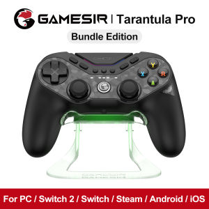 GameSir | GameSir Tarantula Pro PC Gamepad for Nintendo Switch 2/1 Steam iOS Android Game Controller Hall Effect Sticks NFC ABXY Switching