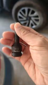 TASKTOOL ชุดลูกบล็อกยาว ลูกบล็อกหกเหลี่ยม ลูกบล็อกดำ ลูกบล็อกยาว ลูกบล็อก 4 หุน หัวต่อ 1/2inch  ยาว75mm สำหรับประแจ 6 เหลี่ยม H4-H19