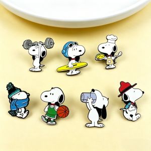 Bandai | 2026 New Cartoon Metal Brooch Cute Puppy Shape Creative Personalized Badge Versatile Backpack Decoration