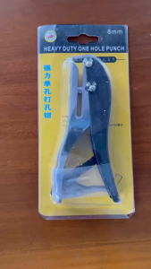 Kìm bấm lỗ nẹp chỉ nhựa pvc che lỗ vít kềm bấm lỗ tròn giấy 8mm 10mm KBLNCN