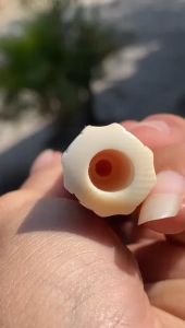 Pipa GG Asli Lokal Panjang 13cm Model Blimbing Runcang Klasik Bening Mulus