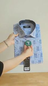Áo sơ mi nam Vitimen ngắn tay form Regular fit