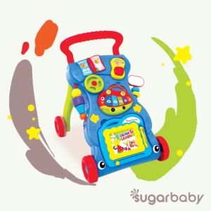 Sugar Baby Mini Car Baby Walker | Sugarbaby Push Walker Alat Bantu Jalan Bayi dengan Botol Pemberat