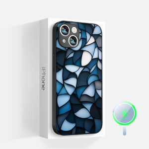 เคสโทรศัพท์แบบดูดซับแม่เหล็กสำหรับ Apple iPhone 16 pro Max 15 plus 14 13 รุ่นใหม่บางเฉียบ ป้องกันเลนส์เต็มขอบ ทนทานต่อการตกหล่น