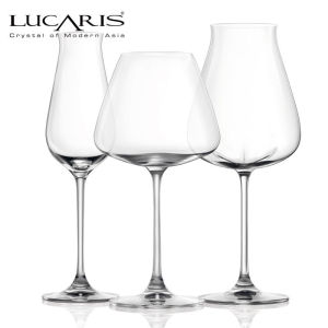 Thailand Lucaris Original Import Red and White Wine Glasses Lead-Free Crystal Glass Champagne Goblet