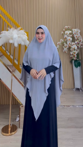 TERBARU! Hijab Jumbo Kepala Soft Pet Antem Kode AHAMA Bahan Kringkel Airflow By Ory AjeZas Collect