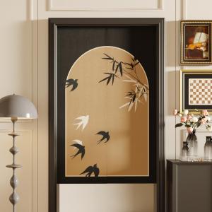 Traditional Elegant Easy-install Door Curtain