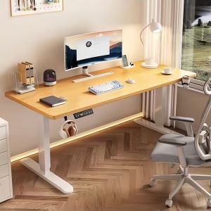 Electric Standing Desk Automatic Computer Table Adjustable Height Smart Lifting Ergonomic Home Office/Gaming/Study Table