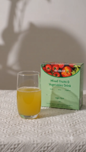[ECOLITE] Mixed Fruit & Vegetables Drink Vege Fibre (10 gm x 15 sachets)