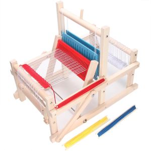 mainan alat tenun manual anak