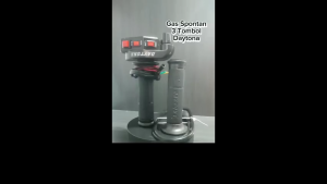 GAS SPONTAN DAY 3 TOMBOL GAS PONTAN DAYTONA 3 TOMBOL UNIVERSAL KABEL 90CM FREE HANDGRIP