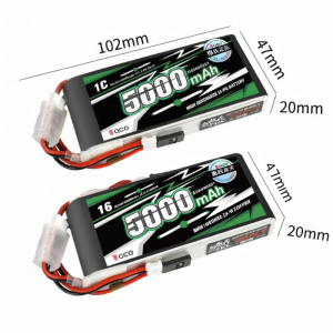GESHI | 1C Control FT Futaba Compatible ET16 RC Controller Li-ion Battery