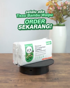 Ryo Home - WAIPU Premium Bamboo Tissue / Tisu Bambu - Soft Facial 60s 3 ply
