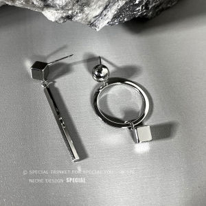 Geometric Asymmetric Trendy Cool Female Ear Cuff Design Sensation Niche Fashion Jewelry Alloy Silver Gold Plated Original Style