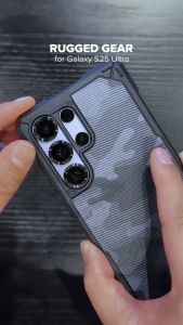 RINGKE® RUGGED GEAR Samsung Galaxy S25 Ultra Striking Camouflage Design Lightweight Mightier Shockproof Protective Case