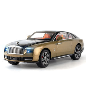 1:24 Scale Rolls-Royce Spectre EV Alloy Car Model Diecast Car Sound Light Car Lovers Collection Kids Birthday Gift Metal Boys Toys
