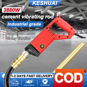 Heavy Duty Portable Concrete Vibrator 750W High Quality Handheld With New Elcetric Motor Concrete Vibrator Power Tools 220V 50Hz Electric Cement Soil Mixer 5600r/min soil mixing
