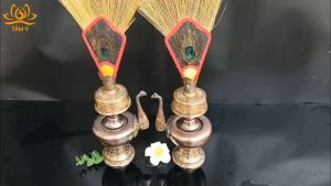 Bình Quán Đảnh - Sái Tịnh Bằng Đồng Nguyên Chất Hàng Thủ Công Nepal