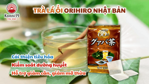 TRÀ LÁ ỔI ORIHIRO NHẬT BẢN (GÓI 60 TÚI LỌC) - HÀNG NỘI ĐỊA NHẬT