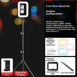 ISLAND ELEPHANT | Portable 20W Ring LED Light for Photography and Video Shooting