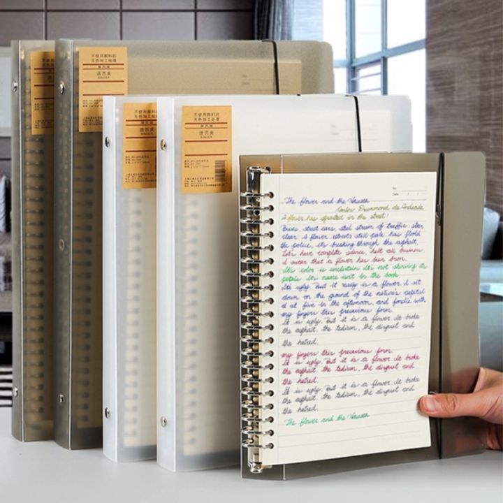 A5/B5/A4 Binder Notebooks Loose Leaf Replaceable Lined/Grid/Dotted