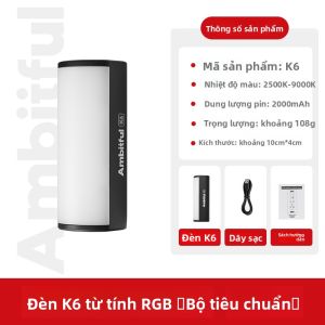 AMBITFUL | Đèn Chụp Hình Đa Màu RGB Mềm Dễ Mang